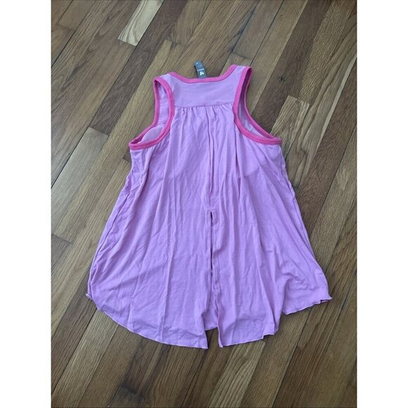 Shebird Women's Pink Split Back Freedom Bra Sleeveless Racerback Tank Size XS - Picture 6 of 6